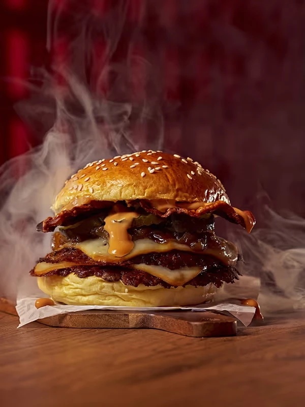 BBQ CHEESE BURGER